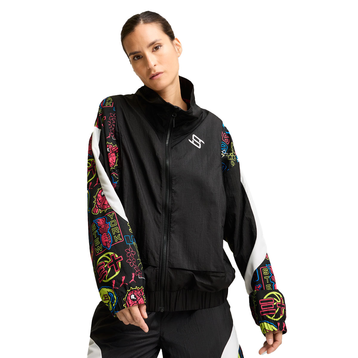 PUMA Womens Stewie Tokyo Basketball Track Jacket
