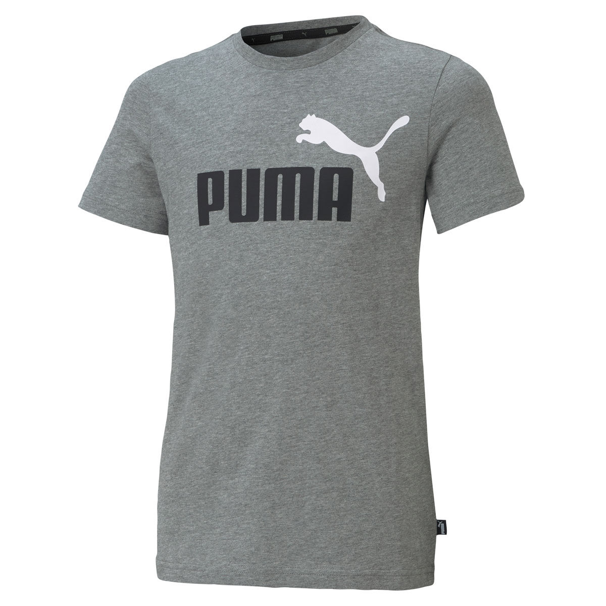 PUMA Junior Essentials 2 Colour Logo Tee