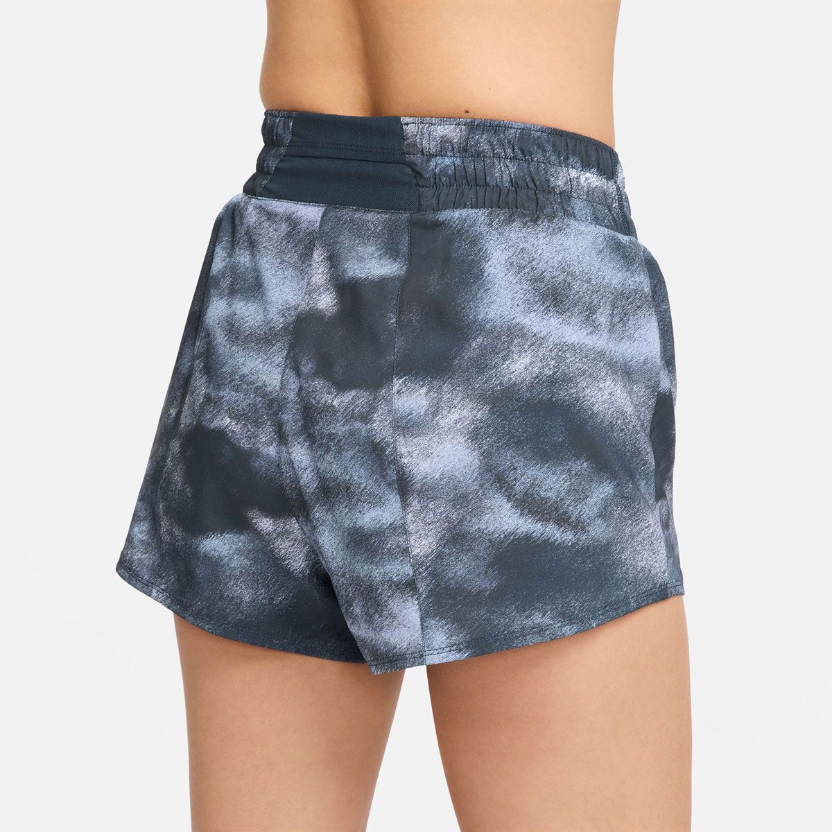 Nike Womens One Dri-FIT High Rise 3 Inch Brief-Lined Printed Shorts