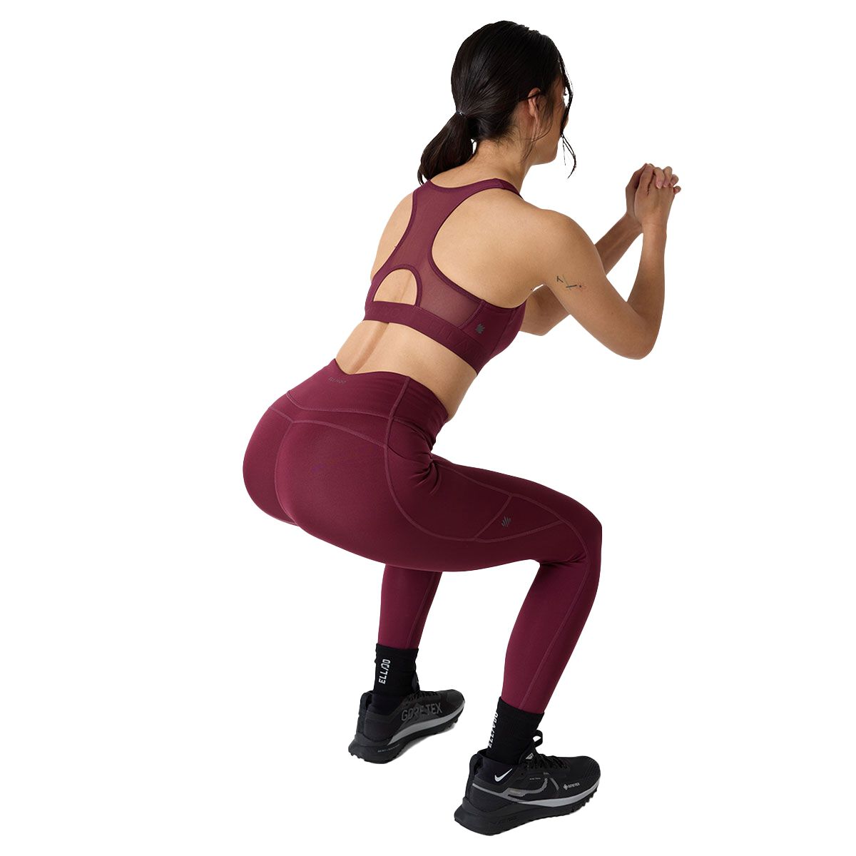 Ell/Voo Womens Essentials 7/8 Pocket Tights