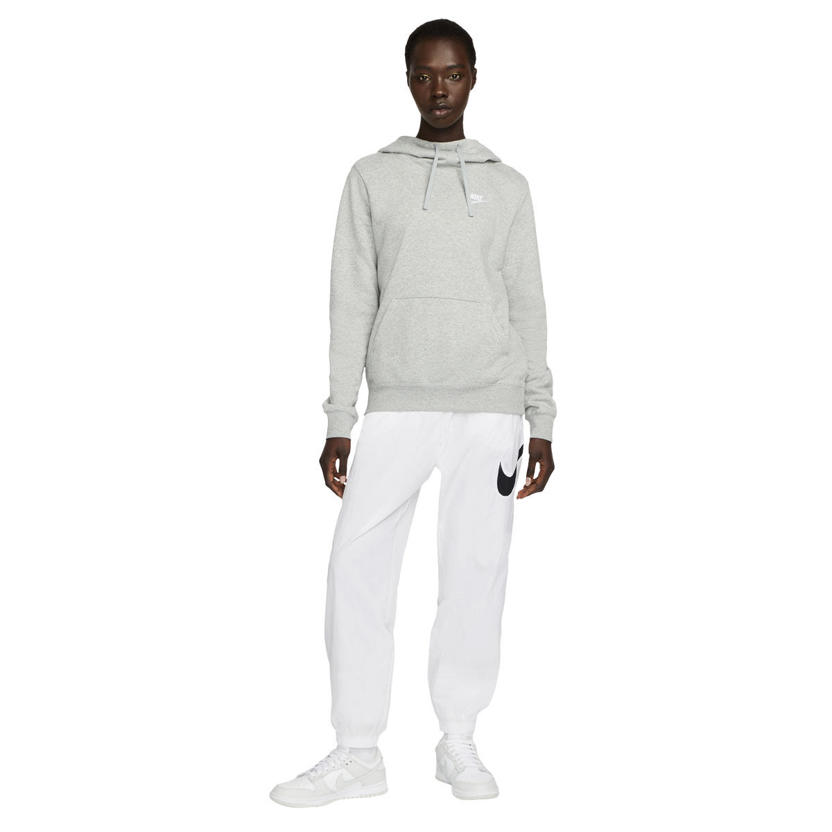 Nike Womens Sportswear Club Fleece Funnel Neck Hoodie