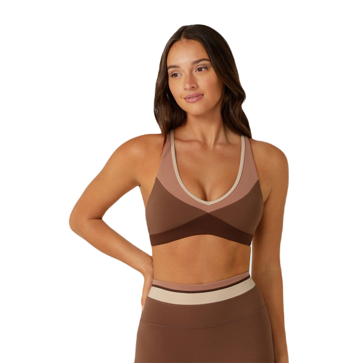 Lorna Jane Womens Tone On Tone Sports Bra