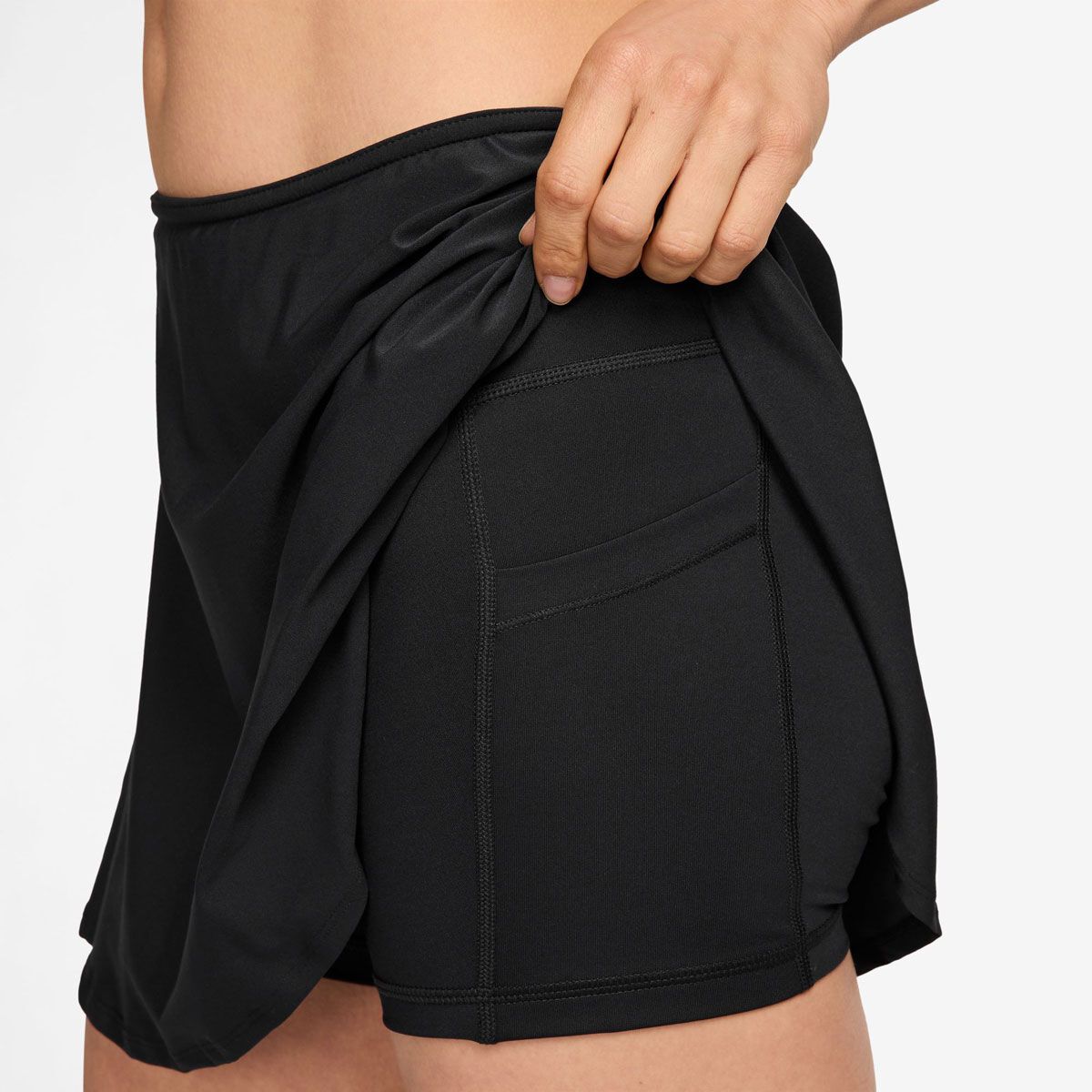 Nike Womens Victory Dri-FIT Mid Rise Flouncy Tennis Skirt