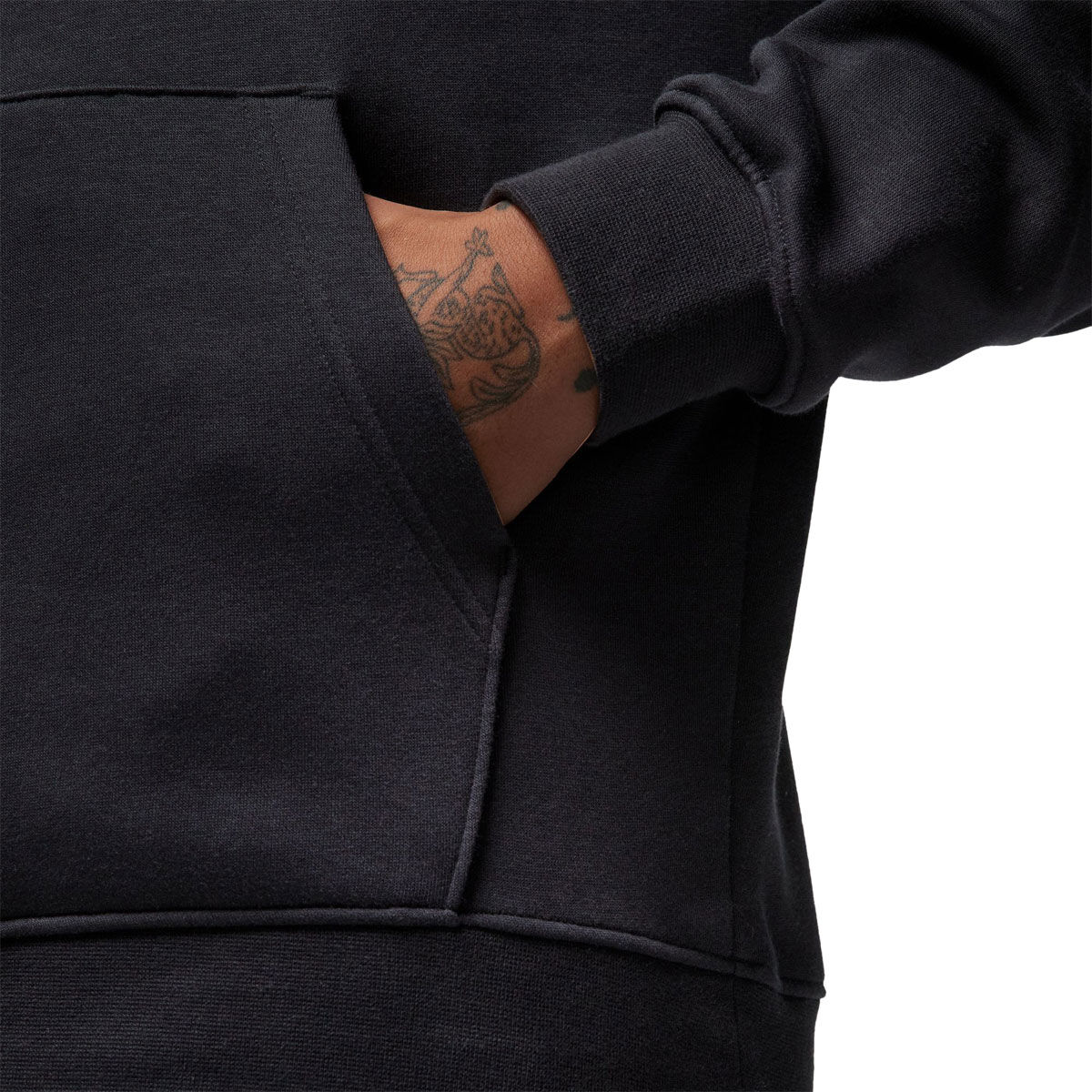 Jordan Mens Essential Baseline Fleece Pullover Hoodie