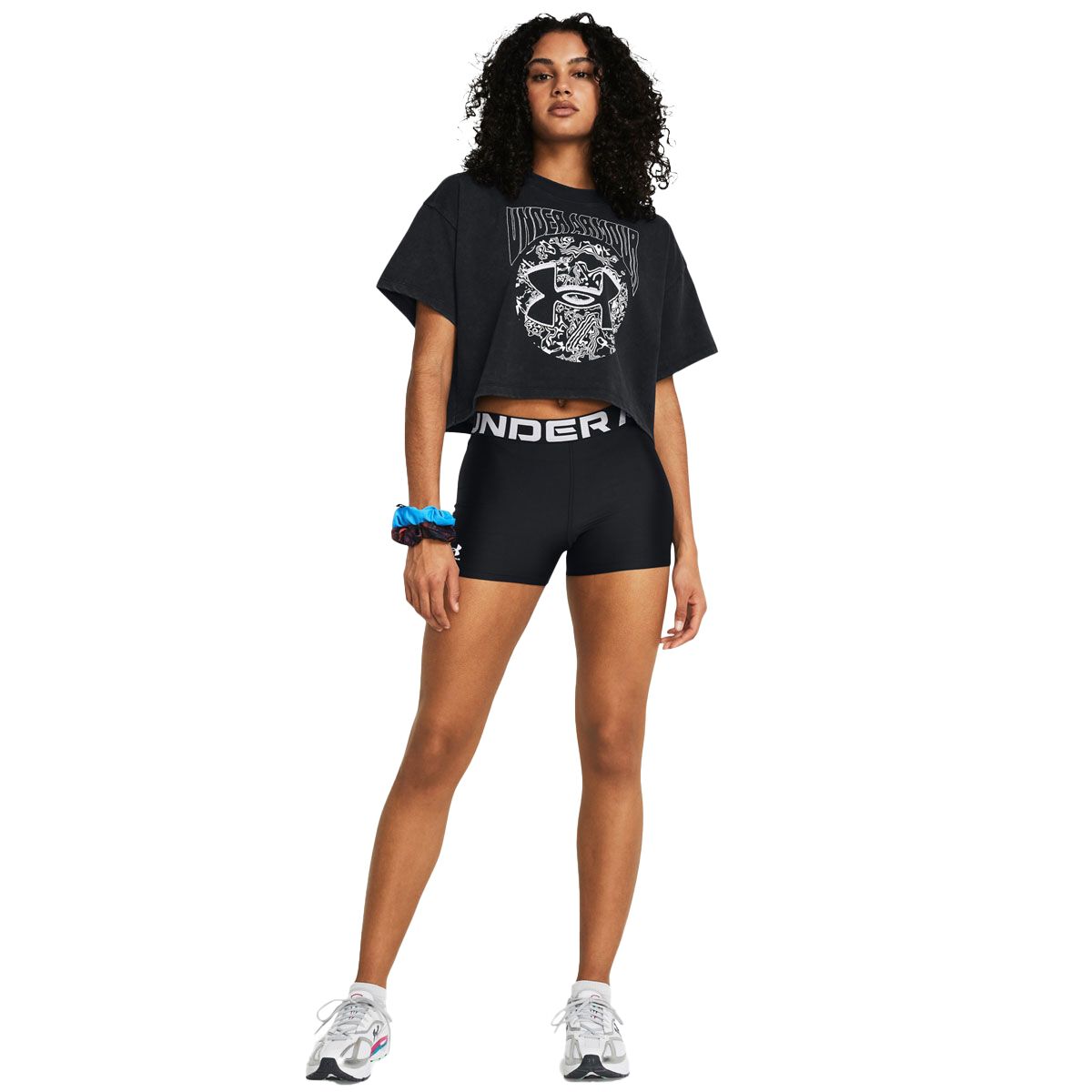 Under Armour Womens HeatGear Authentics Shorty Bike Tights