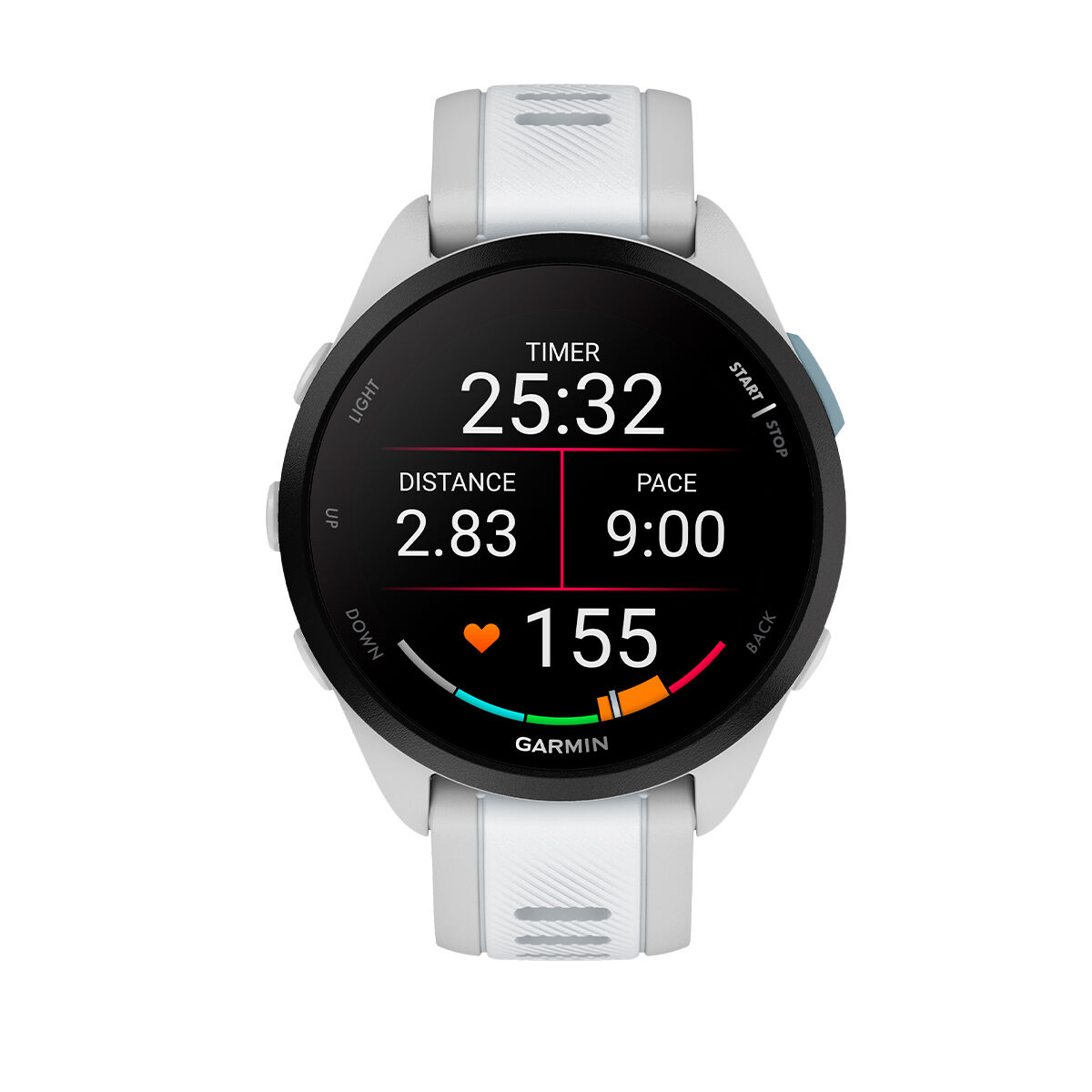 Garmin Forerunner 165 Watch - Whitestone