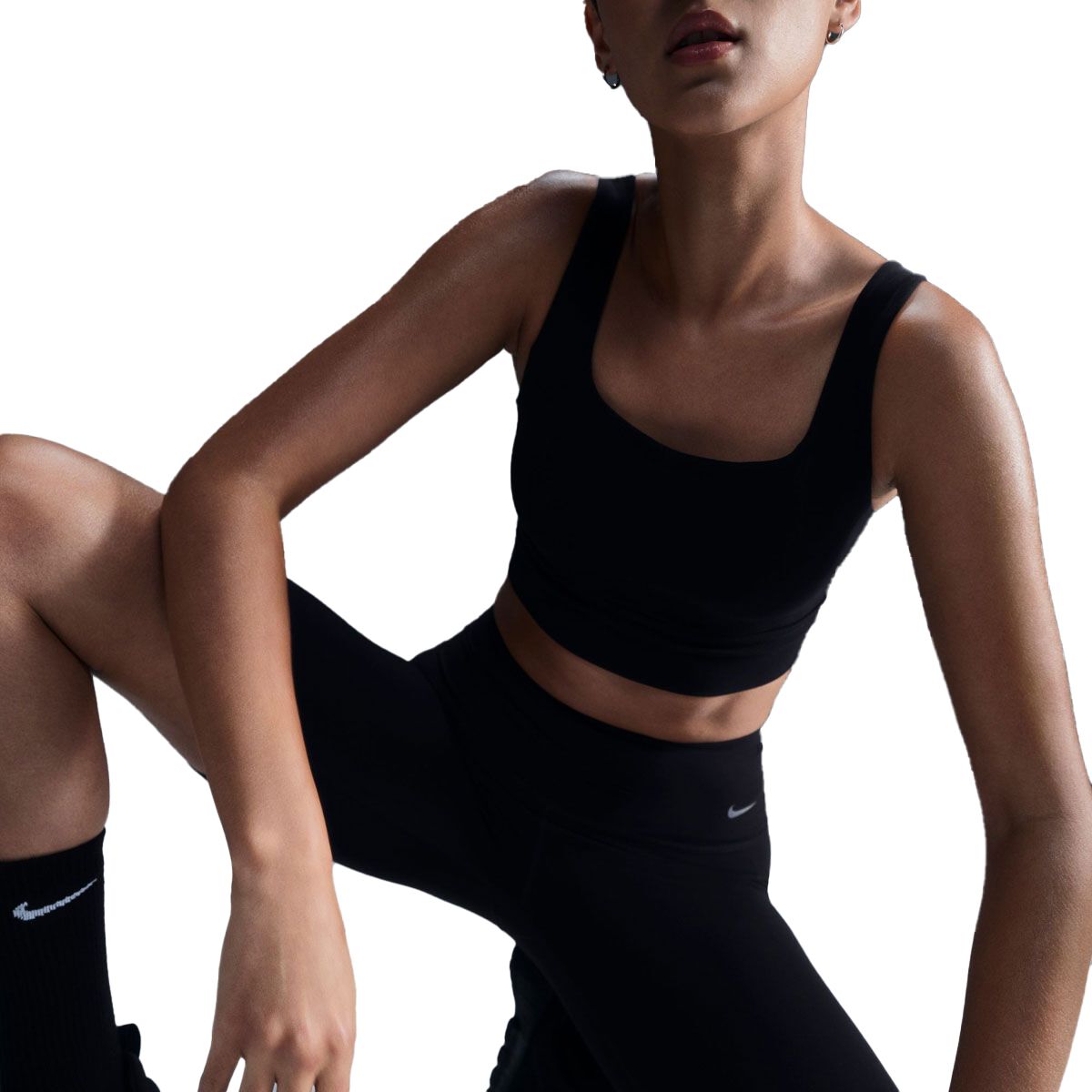 Nike Womens Zenvy Dri-FIT High Rise 8 Inch Short Tights