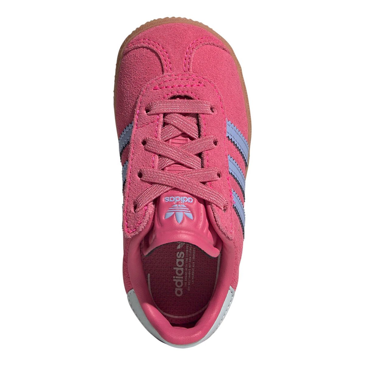 adidas Originals Gazelle Comfort Closure Elastic Laces Toddlers Shoes