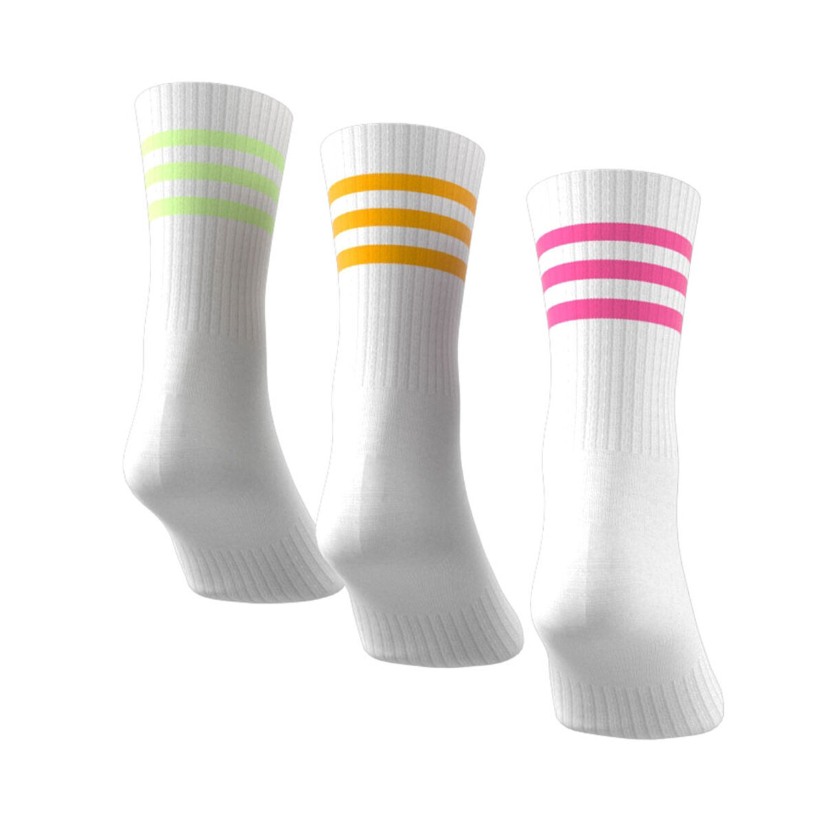adidas 3-Stripes Cushioned Crew Socks