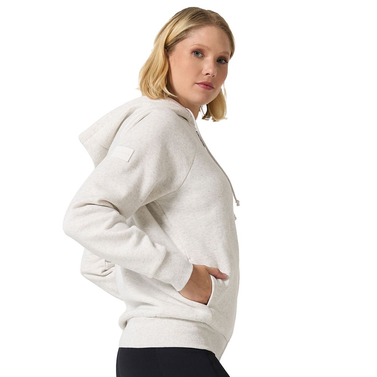 Ell/Voo Womens Mae Fleece Full Zip Hoodie