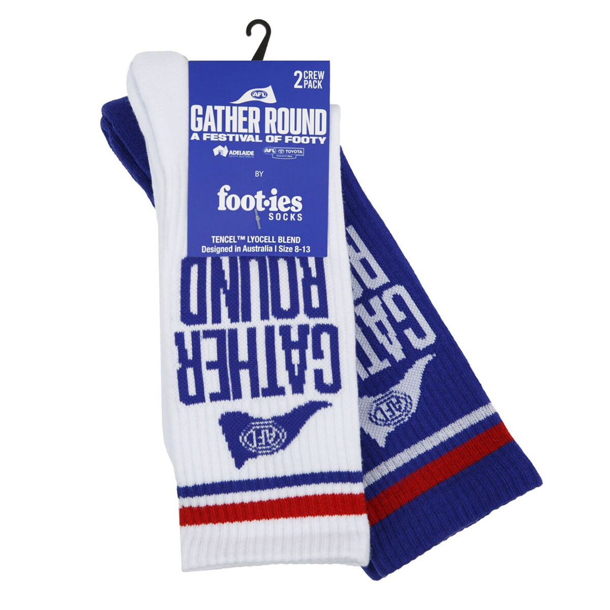AFL 2025 Gather Round 2 Pack Socks