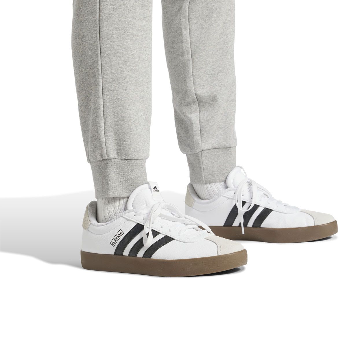 adidas Mens Essentials Feel Cozy Fleece Track Pants