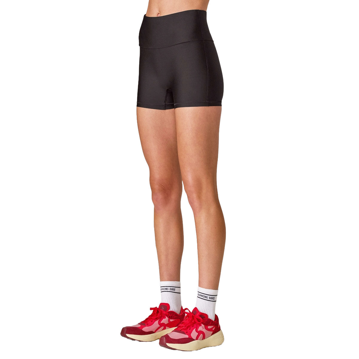 Running Bare Womens Camelflage No Seam 3 Inch Bike Shorts