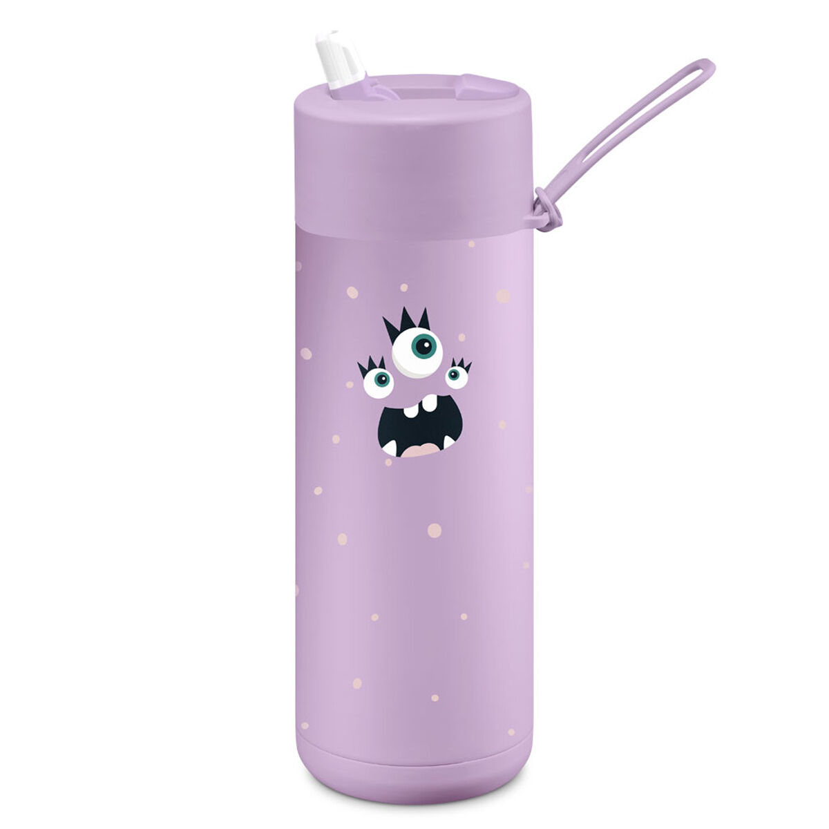 Frank Green franksters Flick Ceramic Reusable 590ml/20oz Bottle - Lilac