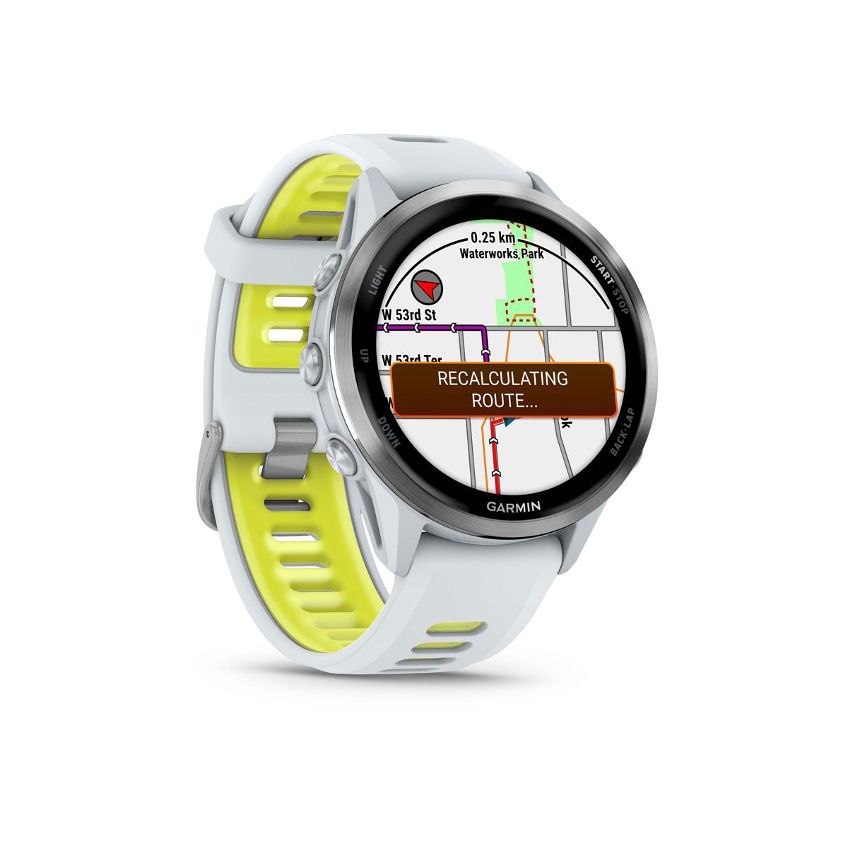 Garmin Forerunner 970 GPS Watch - Whitestone