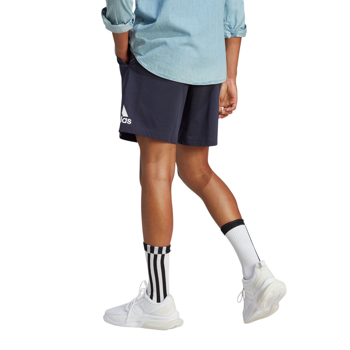 adidas Mens Essentials Big Logo Shorts