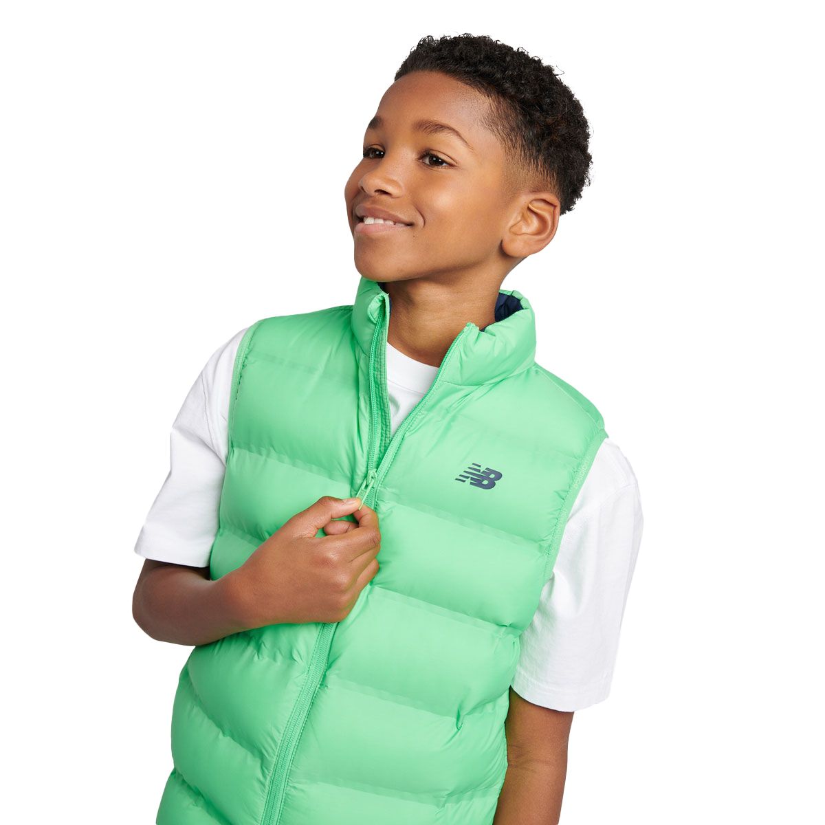 New Balance Junior Bond Quilted Gilet Vest