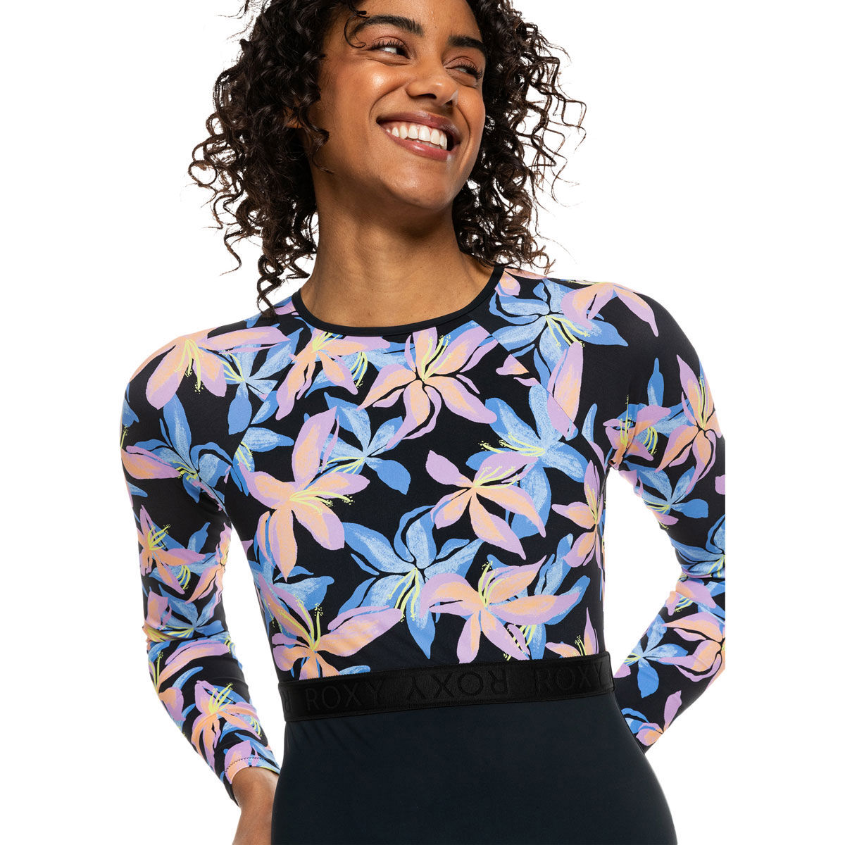 Roxy Womens Active Longsleeve Back Zip Onesie