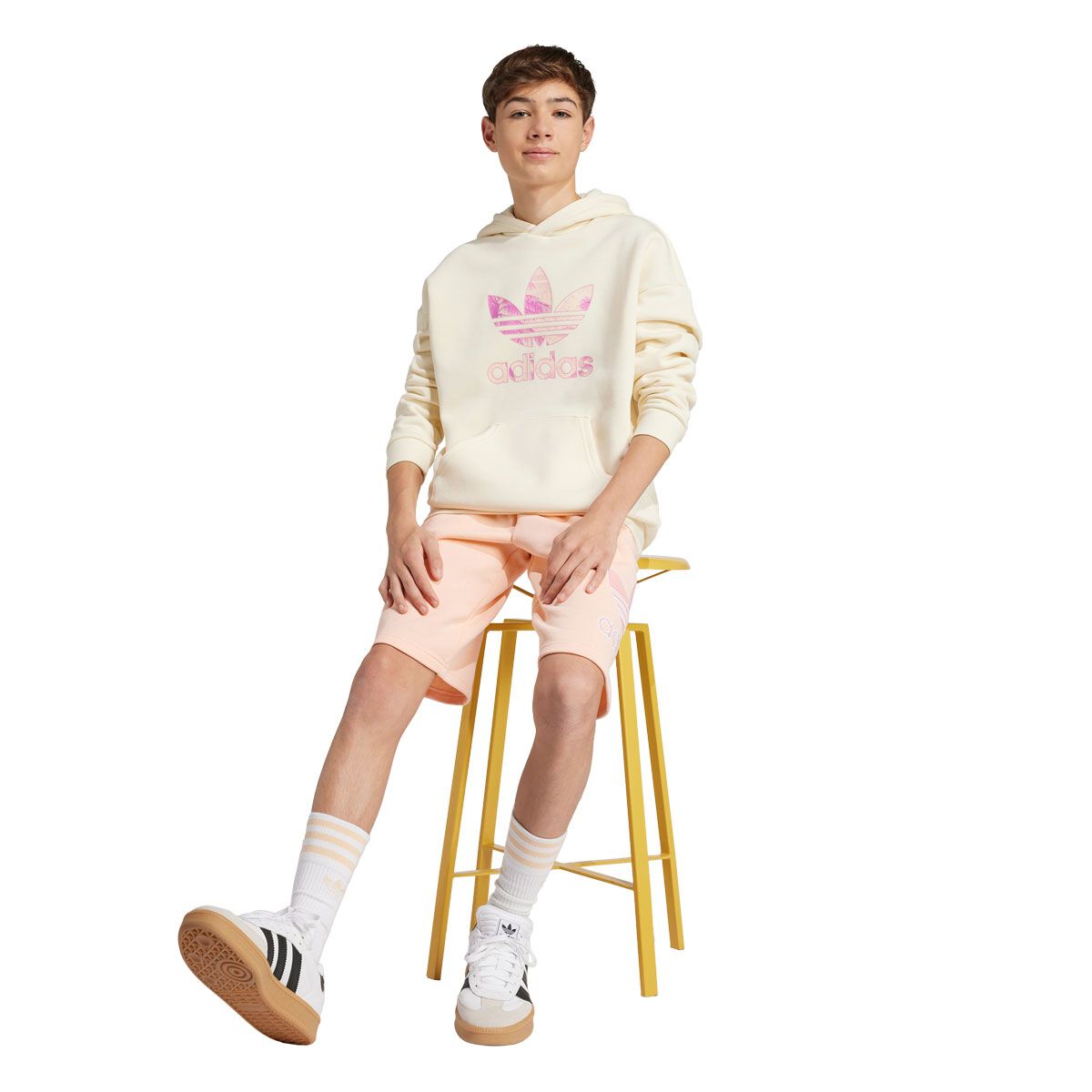 adidas Originals Junior AOP Pullover Hoodie