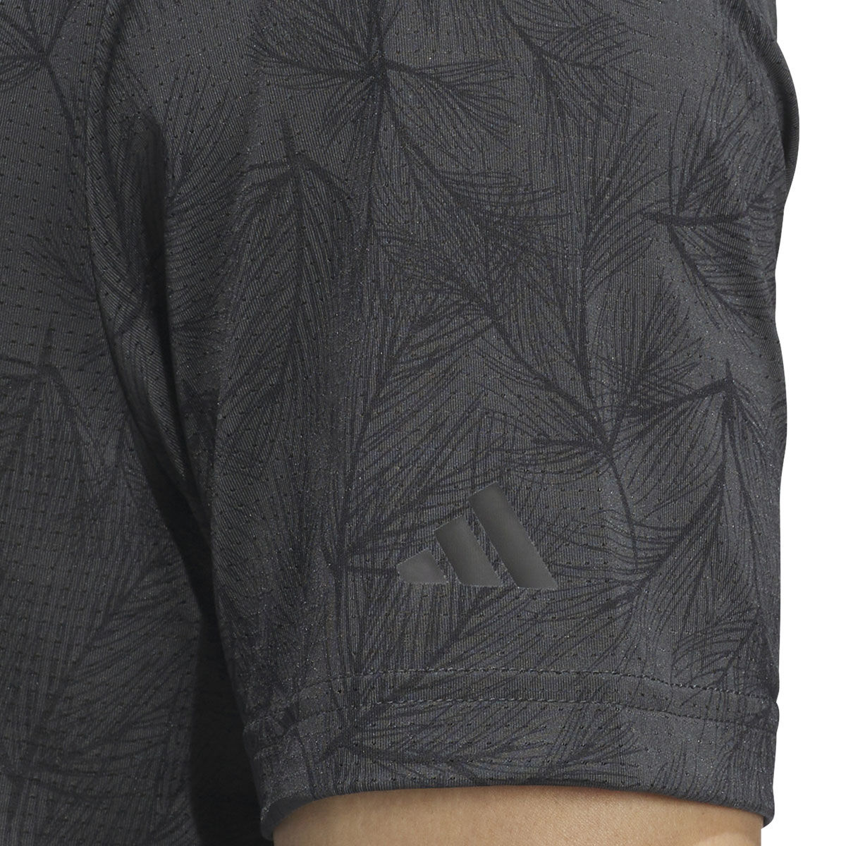 adidas Mens Ultimate365 Mesh Print Golf Polo