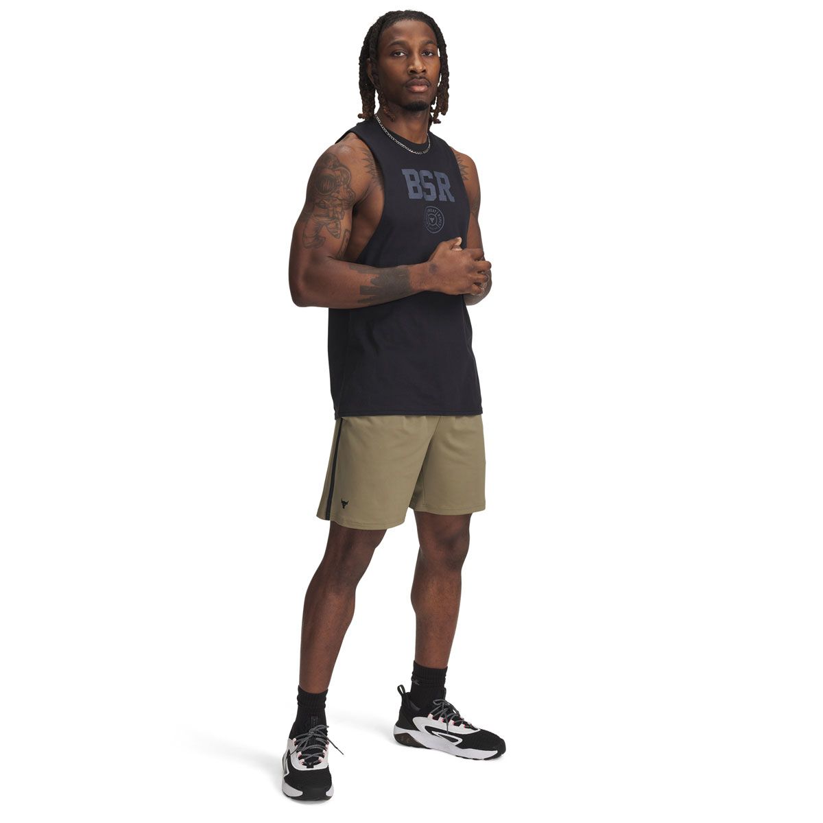 Under Armour Project Rock Mens Mesh Shorts