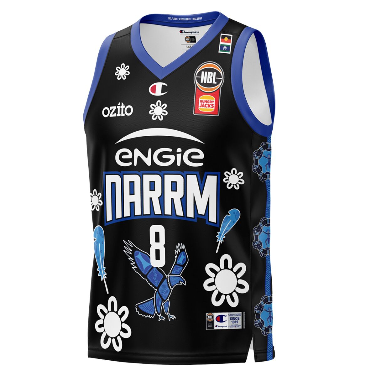 Melbourne United Mens Matthew Dellavedova 2024/25 Indigenous Basketball Jersey
