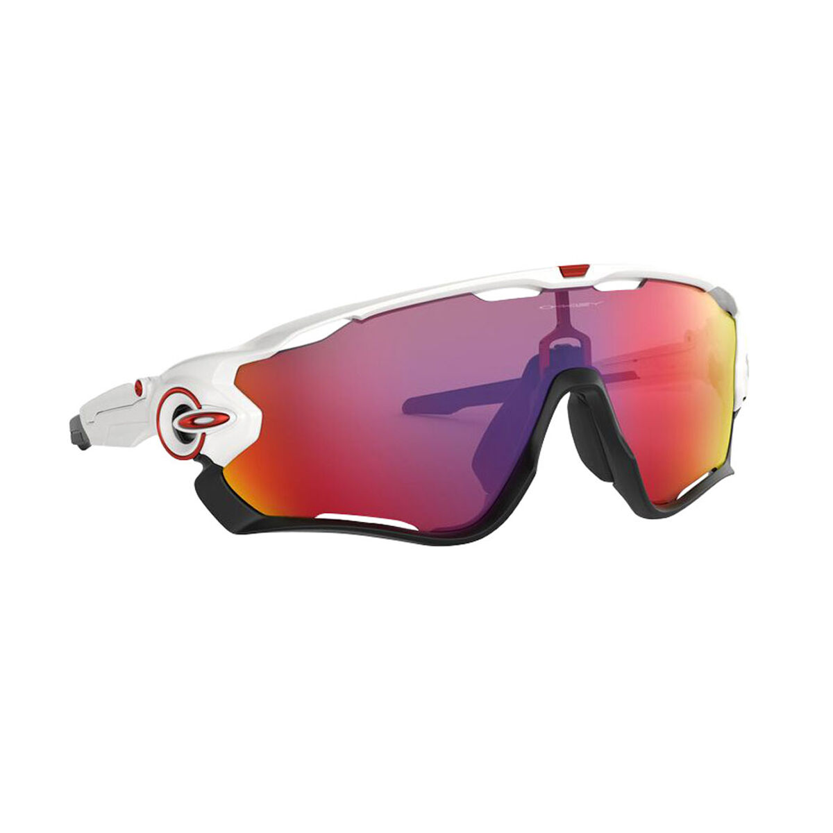 OAKLEY Jawbreaker Sunglasses - Polished White with PRIZM Road