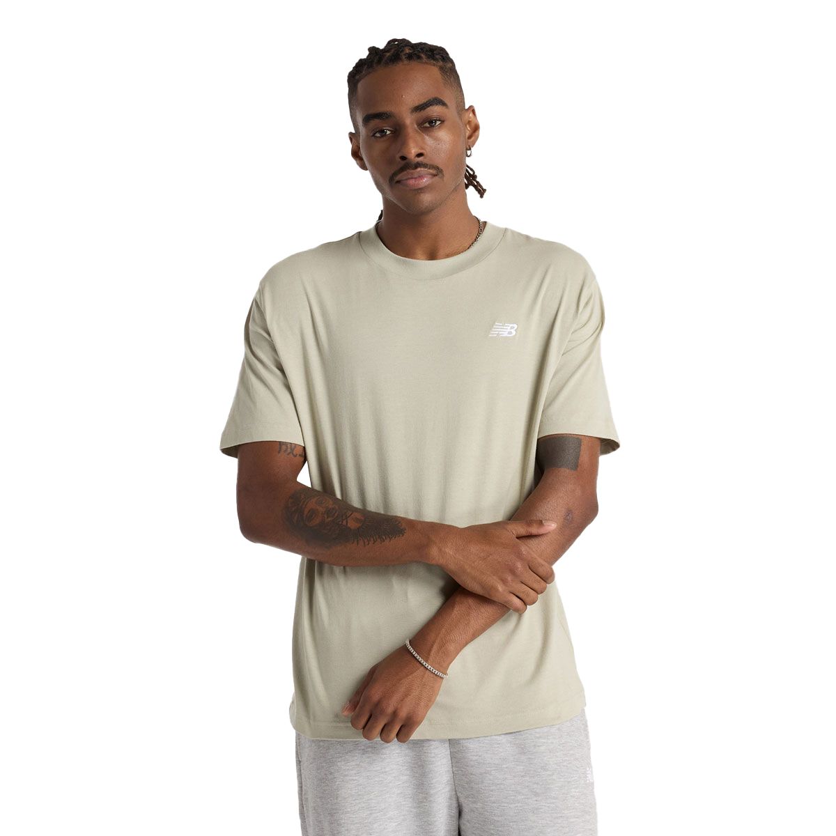 New Balance Mens Sport Essentials Cotton Tee