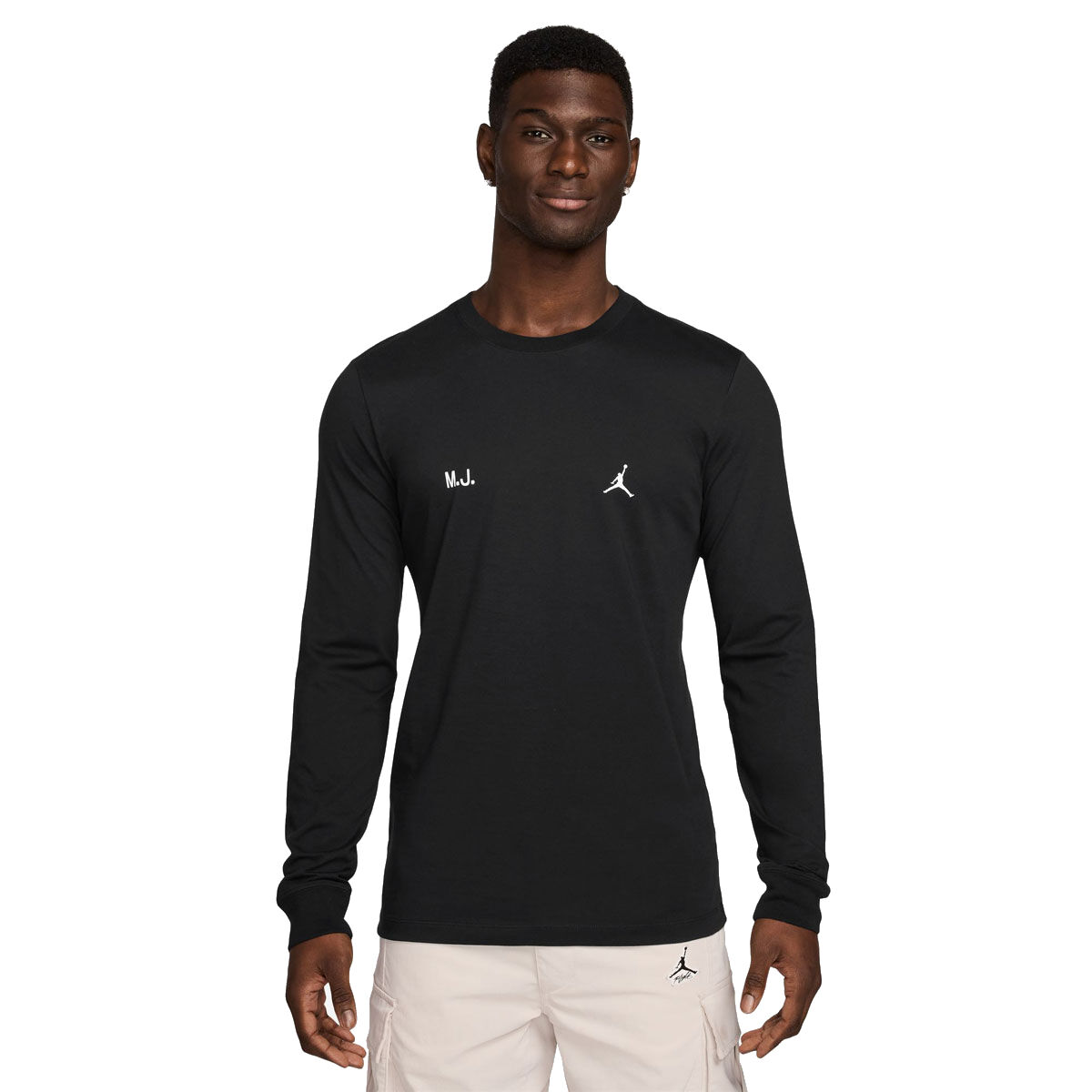 Jordan Mens Never Long Sleeve Tee