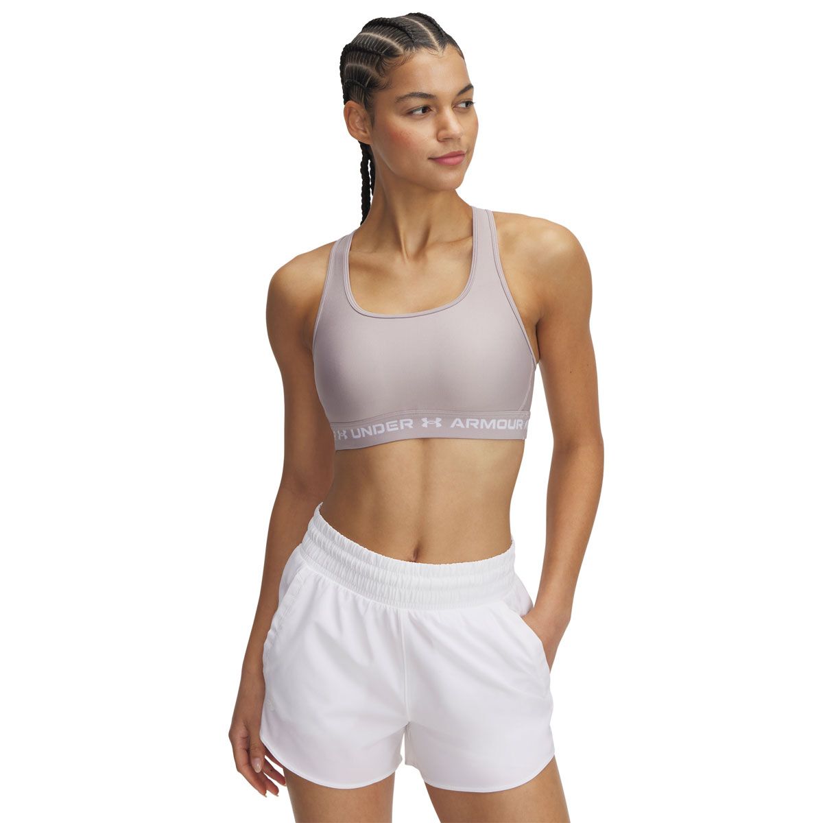 Under Armour Womens Crossback Mid Support Sports Bra