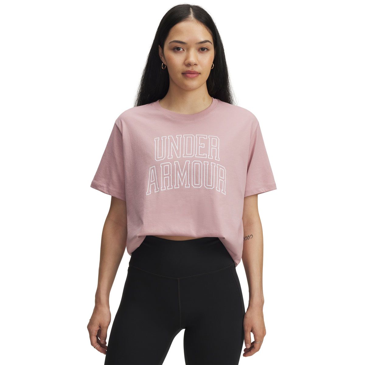 Under Armour Womens Rival Oversized Campus Tee