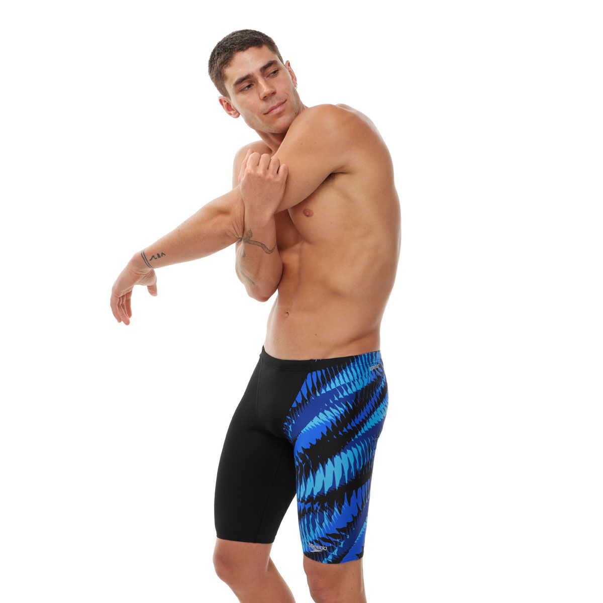 Speedo Mens Razer All Over V-Cut Jammer