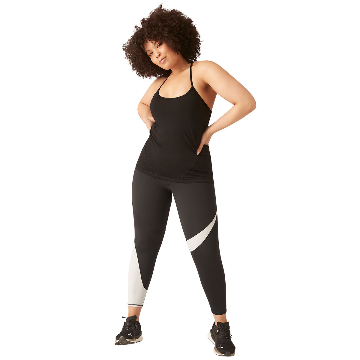PUMA x Modibodi Womens Recycled Active 7/8 Tights