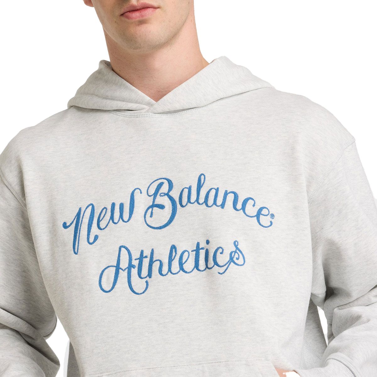 New Balance Mens Athletics Relaxed League Pullover Hoodie
