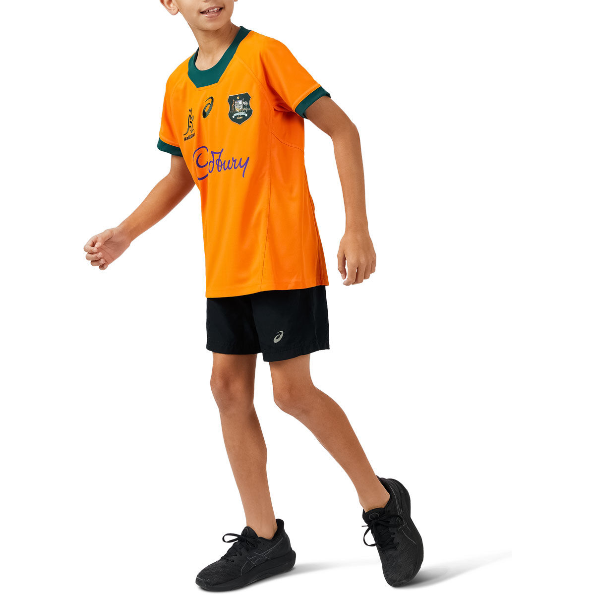 Wallabies 2024 Kids Home Jersey Gold 14