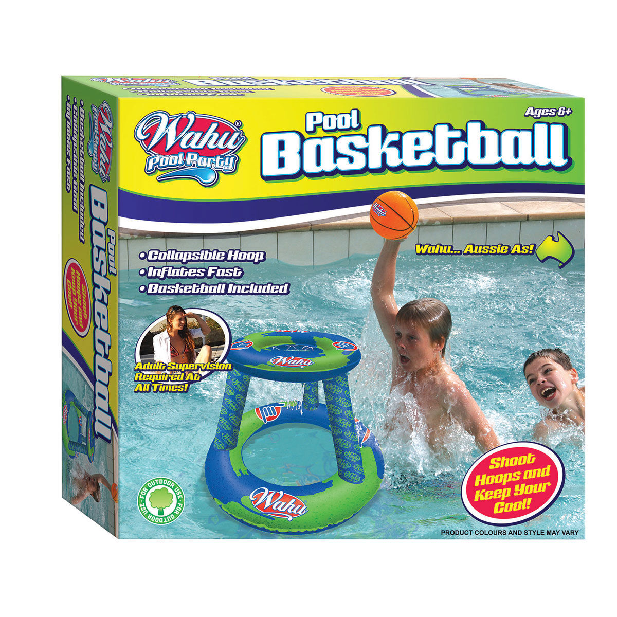 Wahu Inflatable Pool Basketball