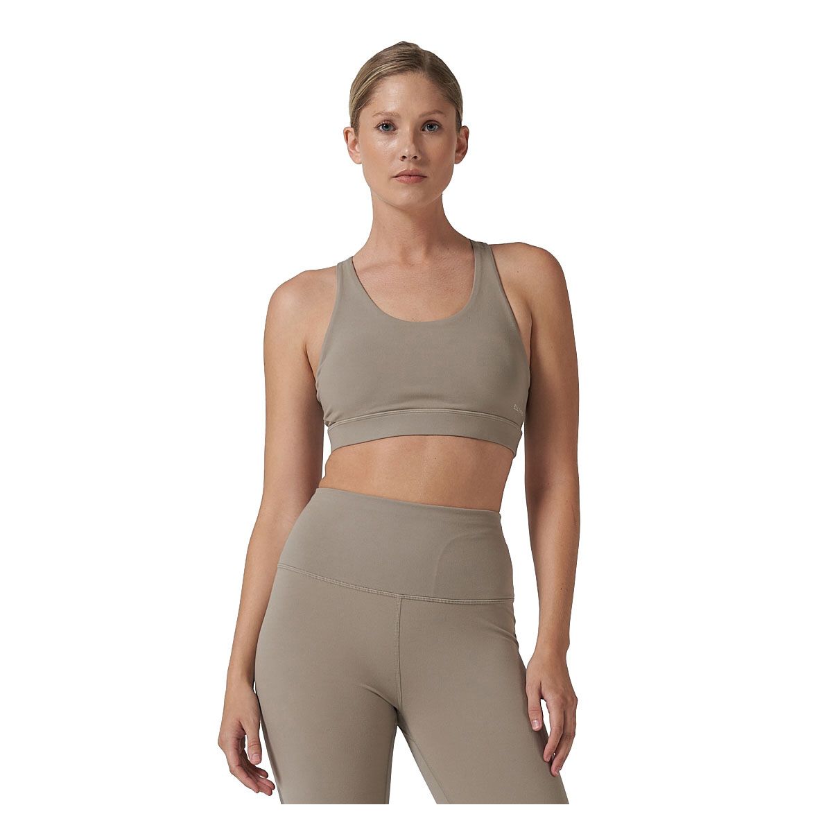 Ell/Voo Womens Studio Crop Sports Bra