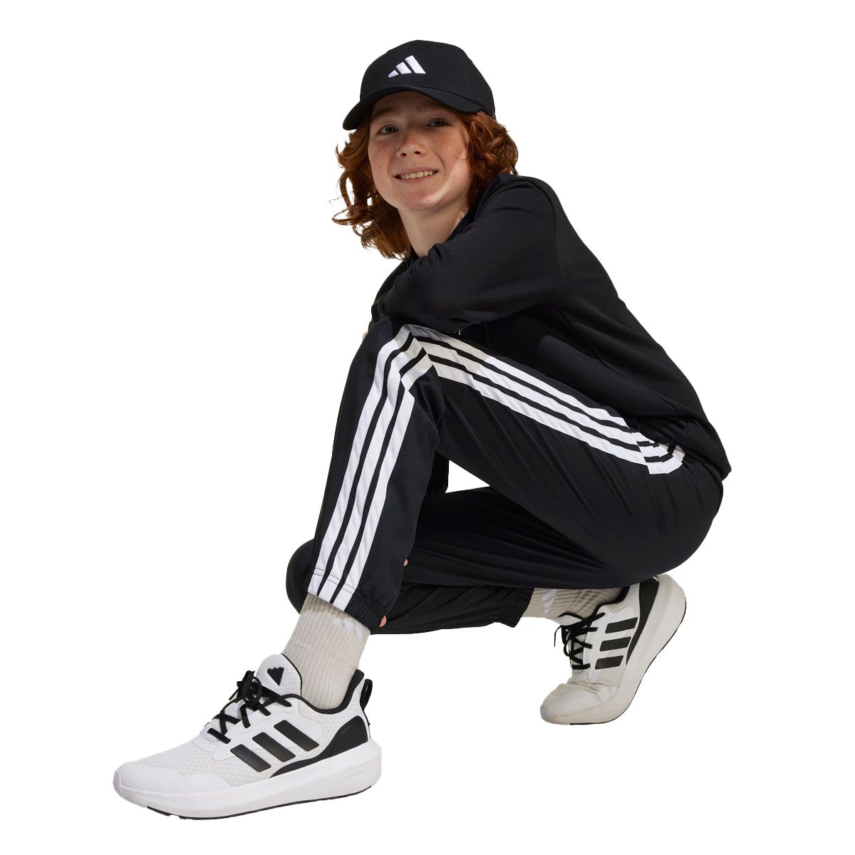 Adidas Junior Essentials 3 Stripes Track Pants