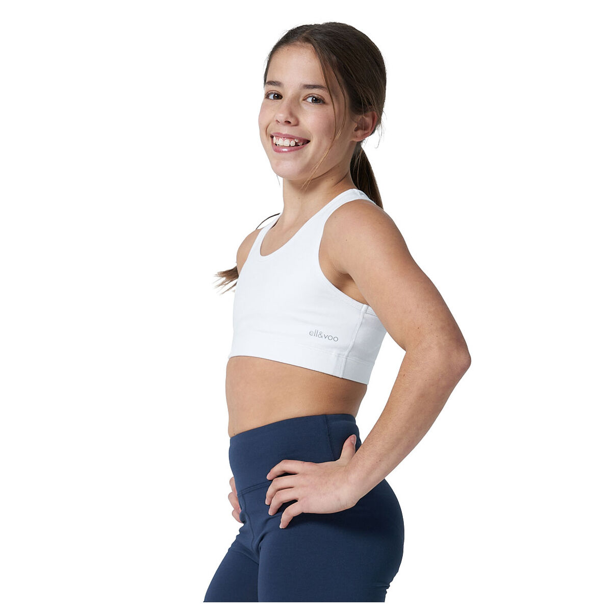 Ell/Voo Junior Crop Top 2 Pack