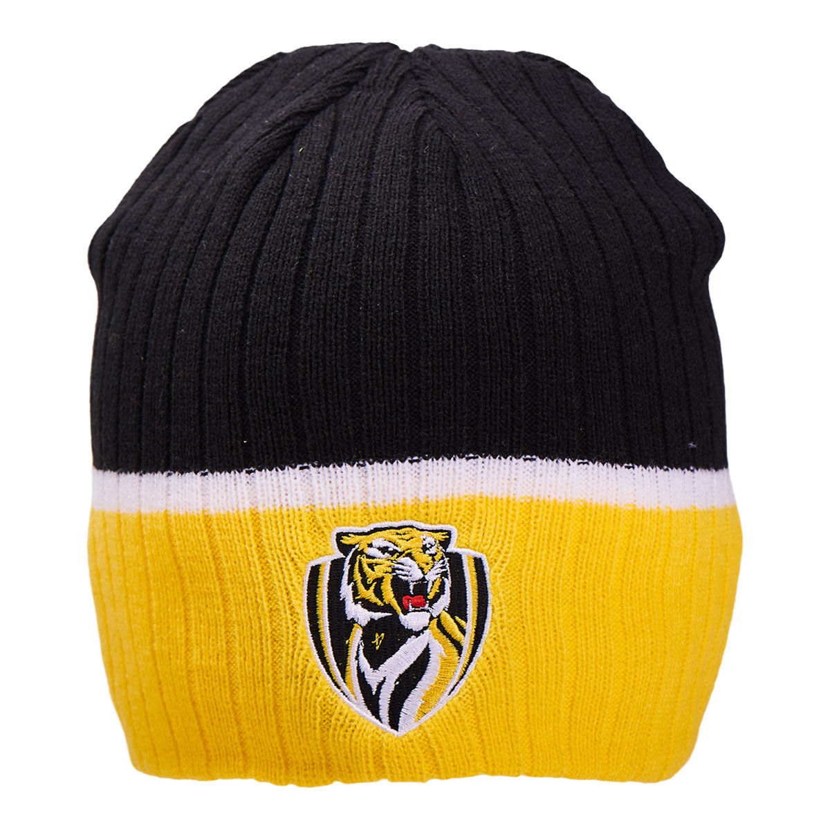 Richmond Tigers Boundary Rib Beanie