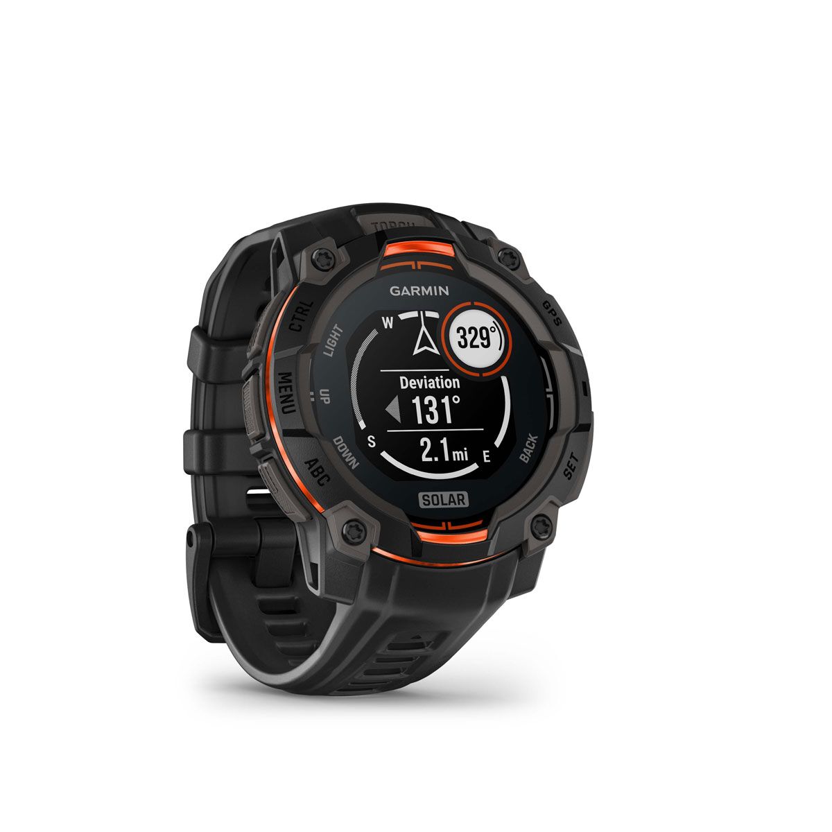 Garmin Instinct 3 45mm Solar Watch - Black