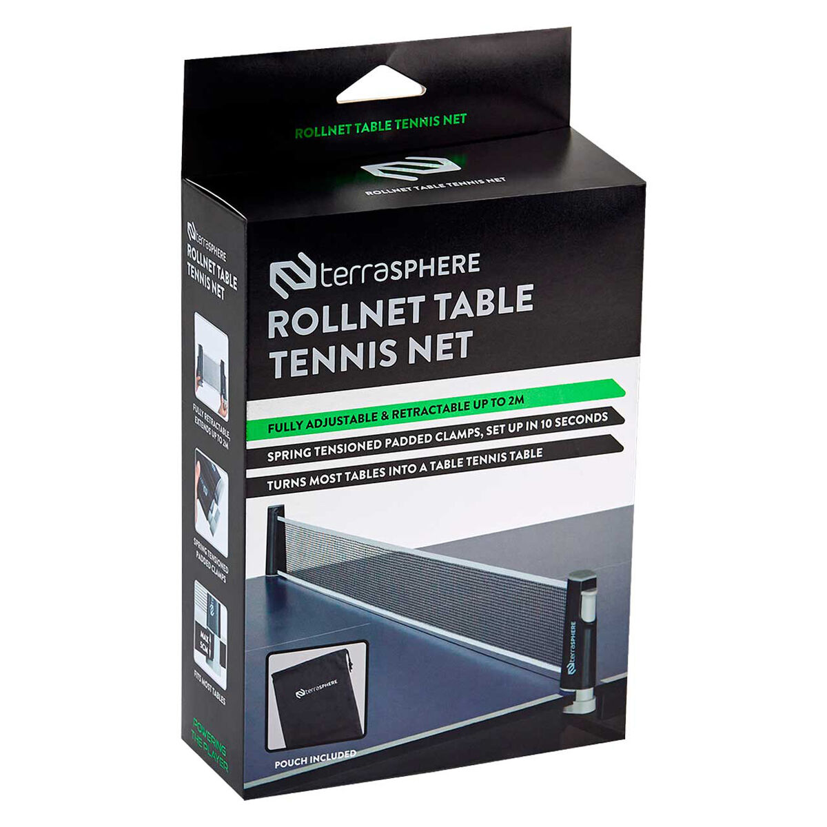 Terrasphere Deluxe Rollnet Table Tennis Net