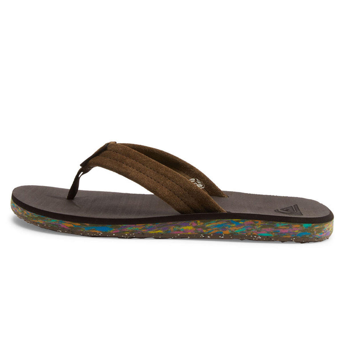 Quiksilver Carver Suede Mens Thongs