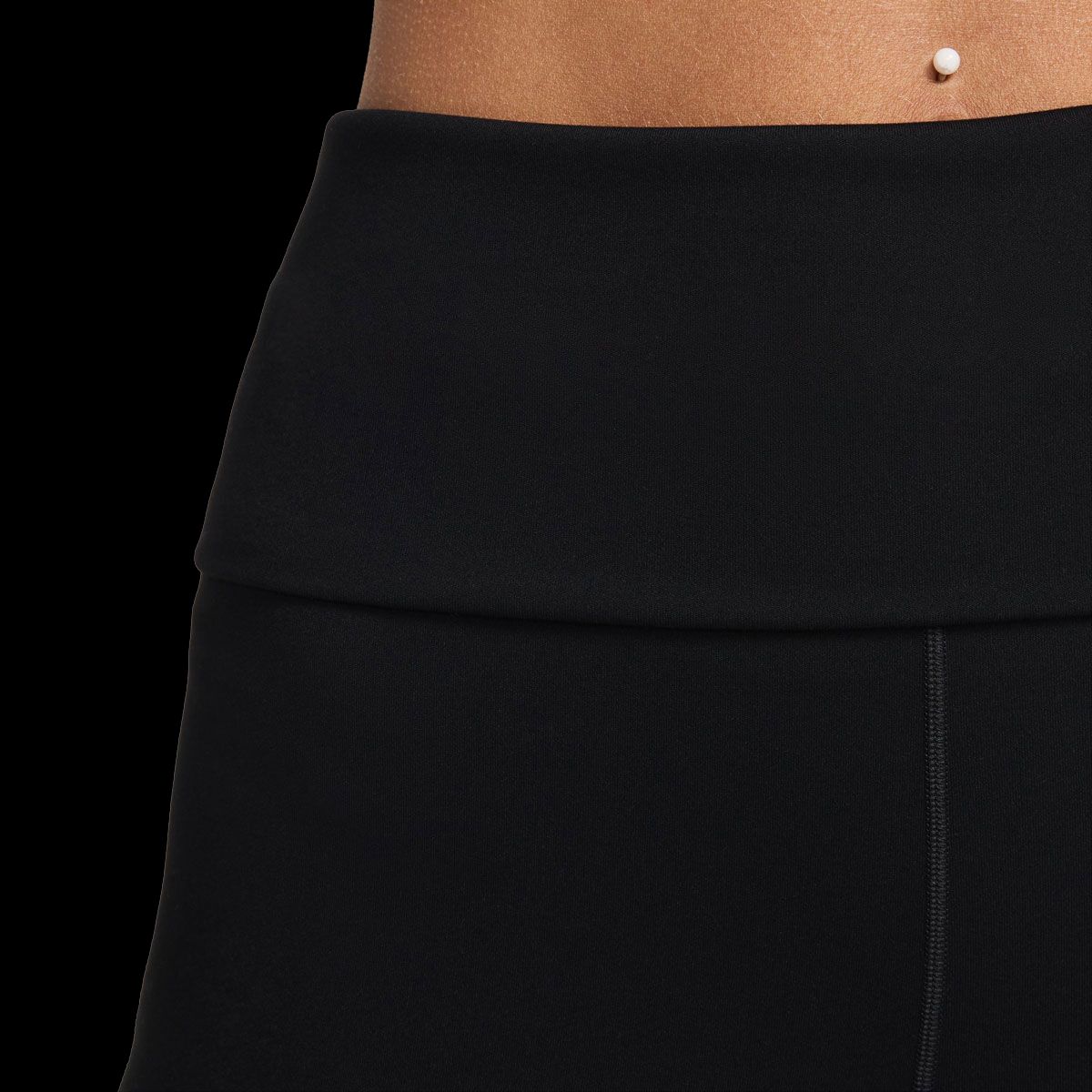 Nike Womens One Dri-FIT High Rise Foldover Bootcut Pants