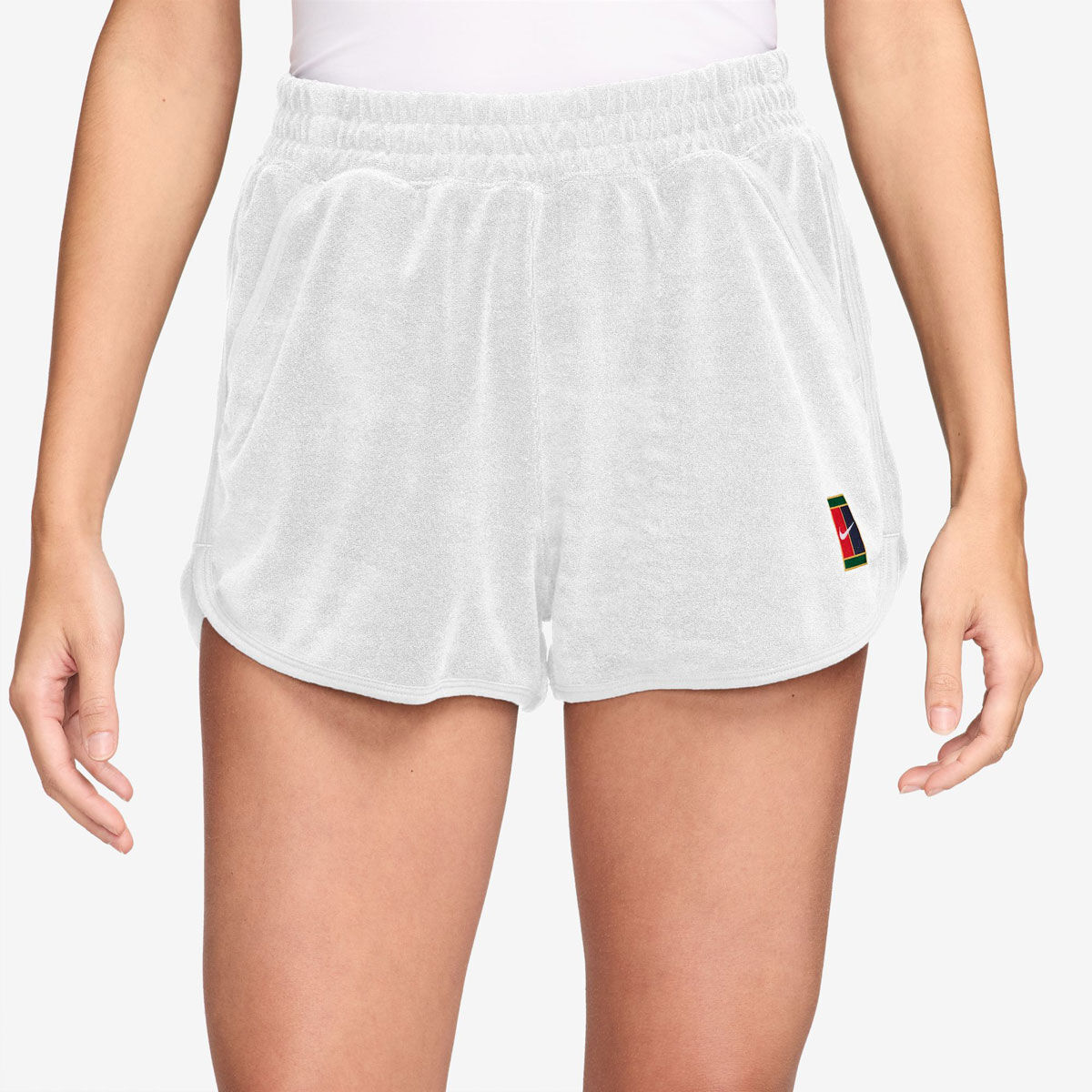 NikeCourt Womens Heritage Mid Rise FleeceTennis Shorts