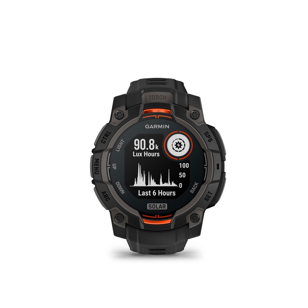 Garmin Instinct 3 45mm Solar Watch - Black