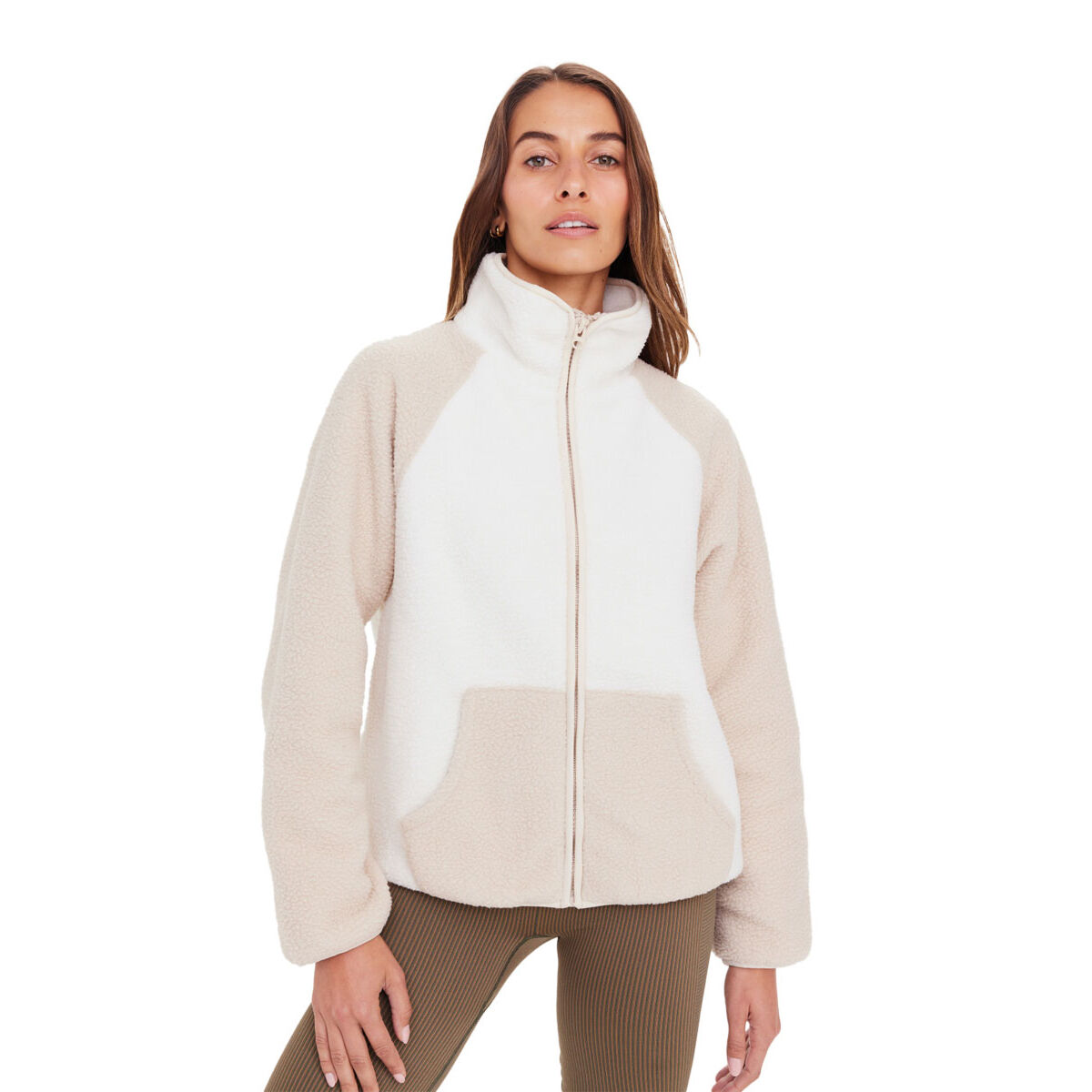 The Upside Womens Harlow Zip Through Jacket Multi XL