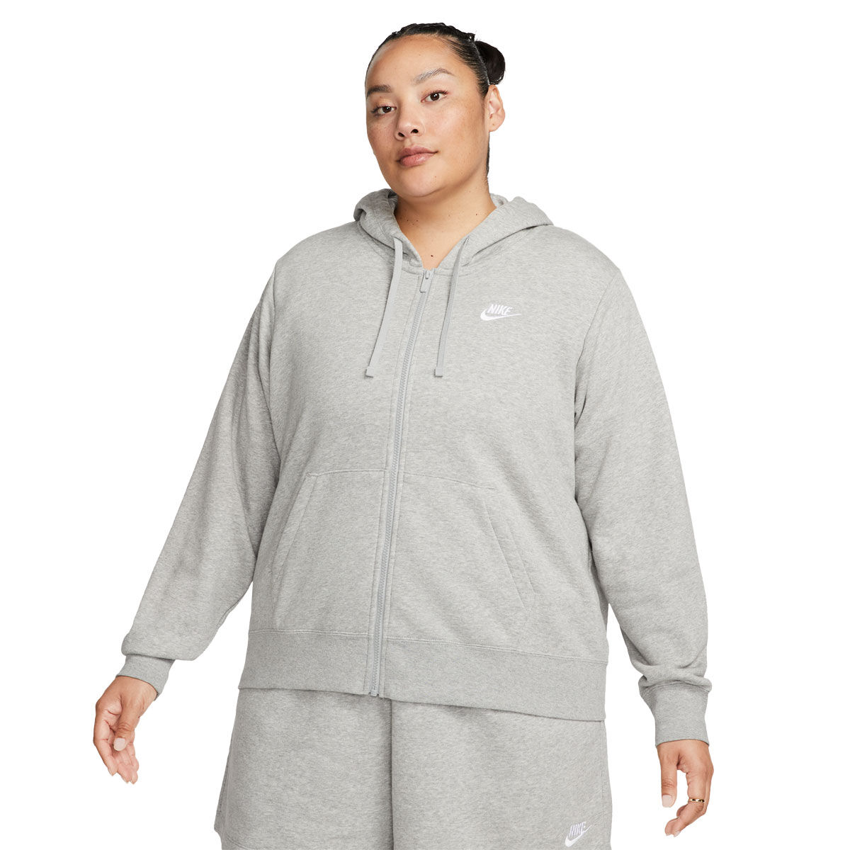Nike Womens Sportswear Club Fleece Full Zip Hoodie