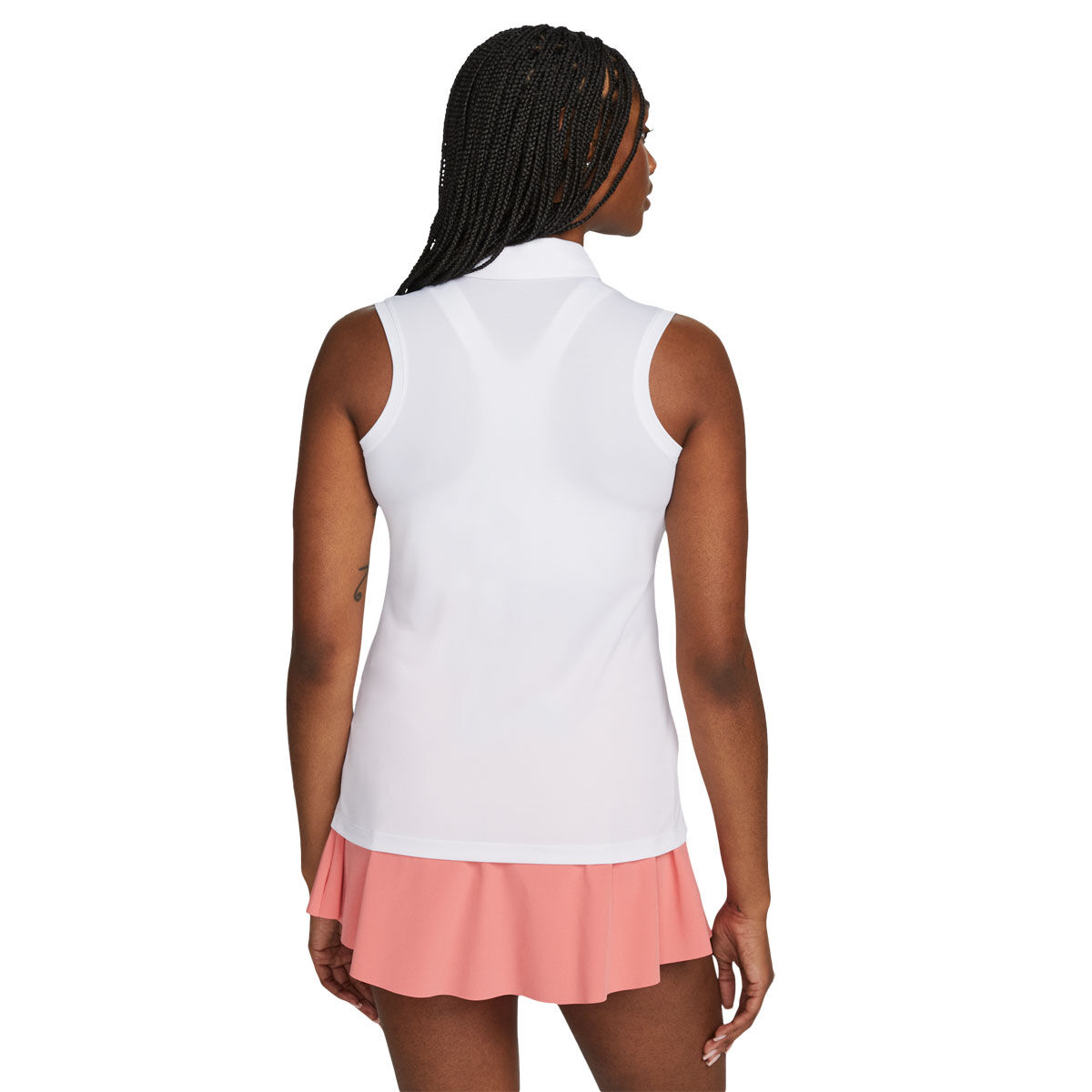 Nike Womens Victory Dri-FIT Sleeveless Golf Polo