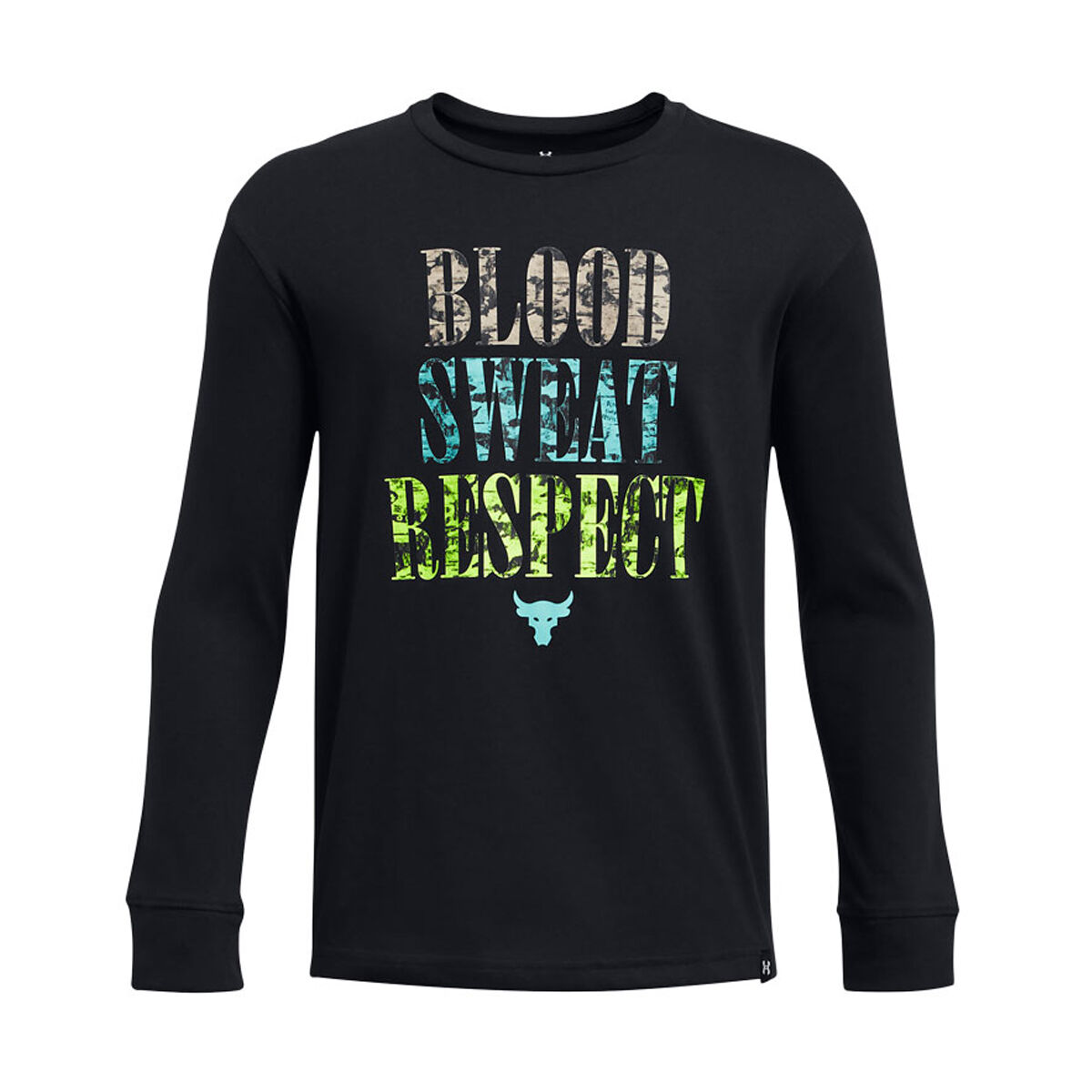 Under Armour Junior Project Rock Graphic Longsleeve Tee